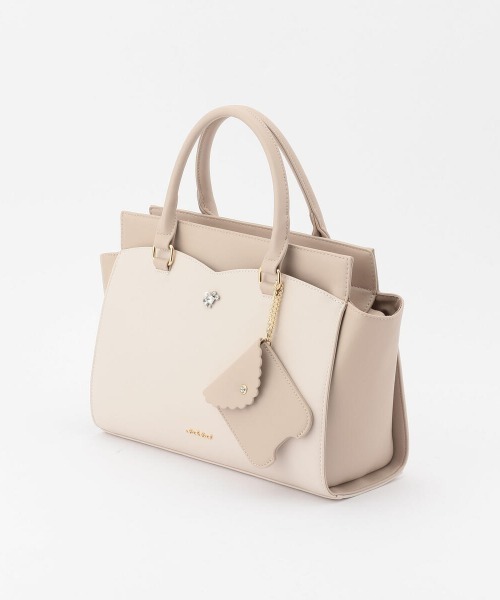 Misch バッグ Misch Masch ミッシュマッシュ のファッション トートバッグ バイカラージェルケースミドルトートバッグ トートバッグ