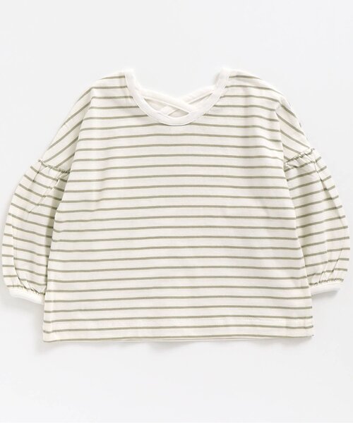 apres les cours（アプレレクール）の「バッククロスボーダーTシャツ（Tシャツ/カットソー・キッズ・ベージュ/ラベンダー/カーキ・140/100/110/80/120/130/90）」の11枚目の写真