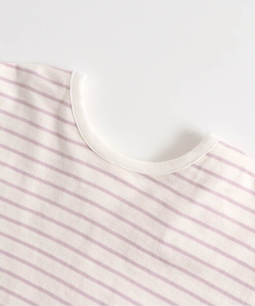 apres les cours（アプレレクール）の「バッククロスボーダーTシャツ（Tシャツ/カットソー・キッズ・ベージュ/ラベンダー/カーキ・140/100/110/80/120/130/90）」の13枚目の写真