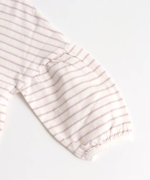 apres les cours（アプレレクール）の「バッククロスボーダーTシャツ（Tシャツ/カットソー・キッズ・ベージュ/ラベンダー/カーキ・140/100/110/80/120/130/90）」の15枚目の写真