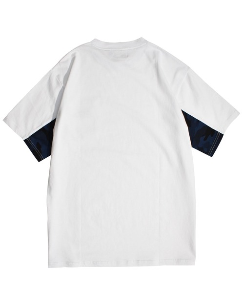 DOUBLE STEAL(ダブルスティール)の「ARMS FABRIC TEE(Tシャツ/カットソー・メンズ・ホワイト系その他/ブラック系その他/ホワイト系その他2/ブラック系その他2・MEDIUM/LARGE/X-LARGE)」の9枚目の写真