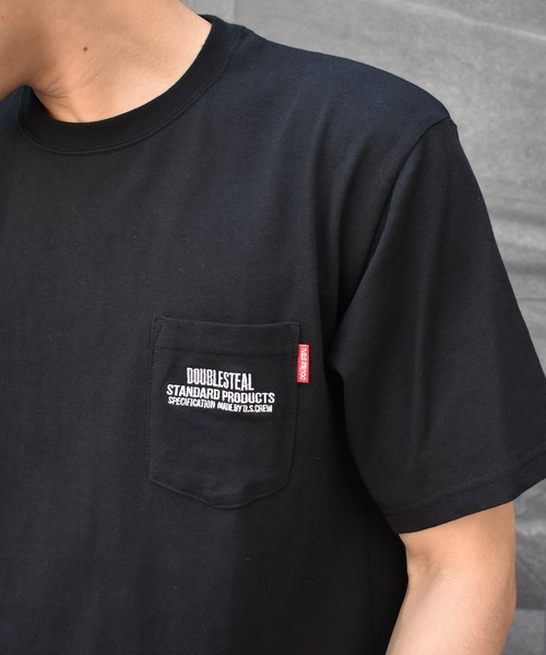 DOUBLE STEAL(ダブルスティール)の「ARMS FABRIC TEE(Tシャツ/カットソー・メンズ・ホワイト系その他/ブラック系その他/ホワイト系その他2/ブラック系その他2・MEDIUM/LARGE/X-LARGE)」の21枚目の写真