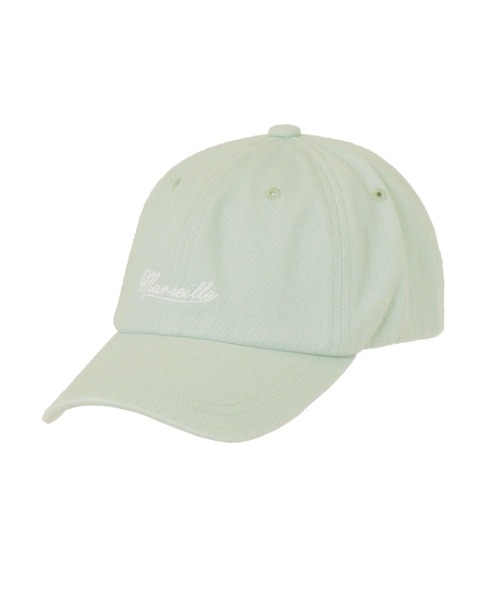 14+（イチヨンプラス）の「Marseille刺繍　WASHキャップ（キャップ・レディース・グリーン/グレー/オレンジ/ブラック/ベージュ・FREE）」の17枚目の写真
