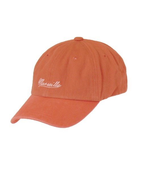 14+（イチヨンプラス）の「Marseille刺繍　WASHキャップ（キャップ・レディース・グリーン/グレー/オレンジ/ブラック/ベージュ・FREE）」の9枚目の写真