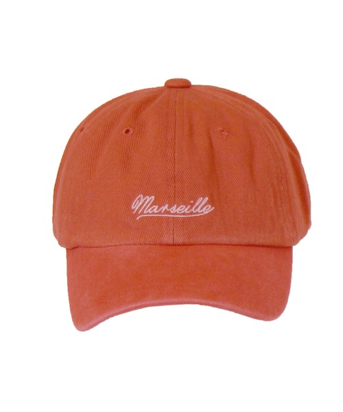 14+（イチヨンプラス）の「Marseille刺繍　WASHキャップ（キャップ・レディース・グリーン/グレー/オレンジ/ブラック/ベージュ・FREE）」の8枚目の写真