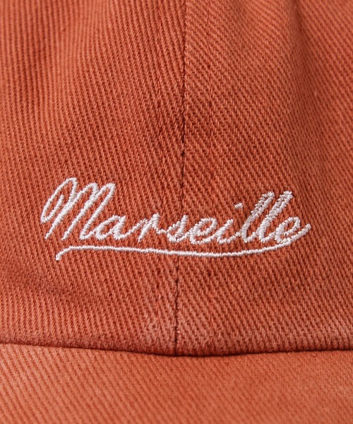14+（イチヨンプラス）の「Marseille刺繍　WASHキャップ（キャップ・レディース・グリーン/グレー/オレンジ/ブラック/ベージュ・FREE）」の18枚目の写真