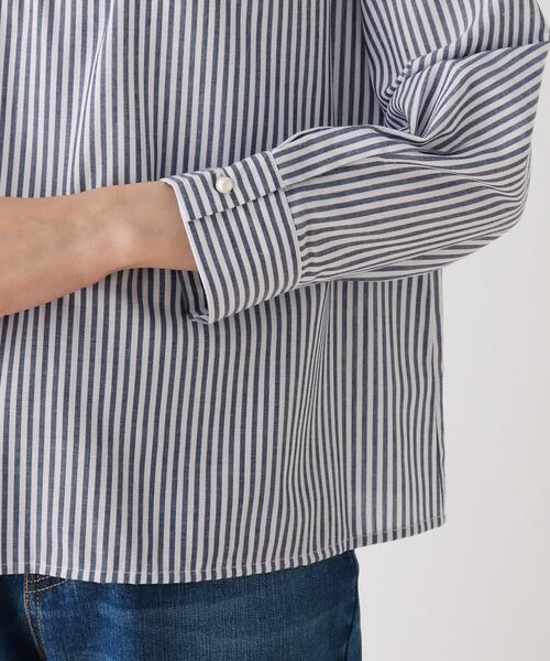 DRESKIP(ドレスキップ)の「◆フリルハイネックブラウス(シャツ/ブラウス・レディース・ホワイト系4/ライトグリーン系1/ネイビー系1/ネイビー系2・02/03/04)」の17枚目の写真