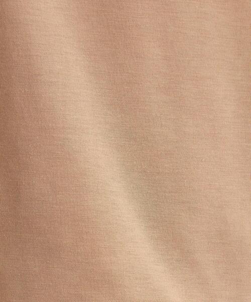 green label relaxing（グリーンレーベルリラクシング）の「FFC PLT ボリューム ドルマン Tシャツ（Tシャツ/カットソー・レディース・ホワイト/ブラック/ベージュ/ピンク/ケリー・FREE）」の6枚目の写真