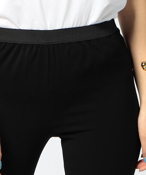 EDITION（エディション）の「【WEB限定】PE Georgette イージースリットパンツ<br>（その他パンツ・レディース・ブラック/ベージュ・36/34）」の10枚目の写真