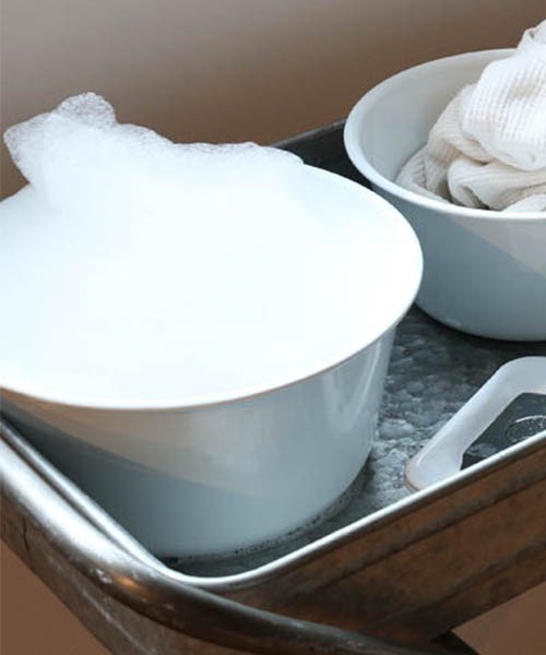 ENAMELED WASHBOWL M/ホーロー 洗面器（バス/トイレグッズ）｜DULTON
