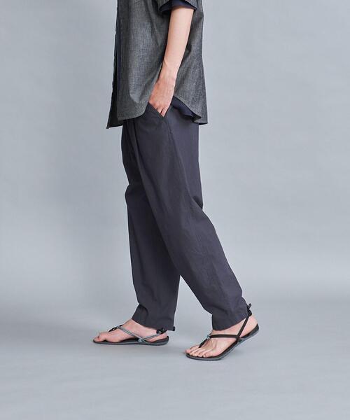 Steven Alan（スティーブンアラン）の「＜Steven Alan＞ AIR POPLIN LOCAPAN/パンツ（その他パンツ・メンズ・ダークグレー/コバルトブルー・S/M/L/XL）」の6枚目の写真