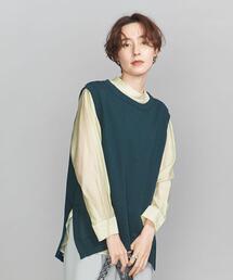 BEAUTY&YOUTH UNITED ARROWS | BY コットンミニ裏毛クルーネックベスト/スウェット(スウェット)