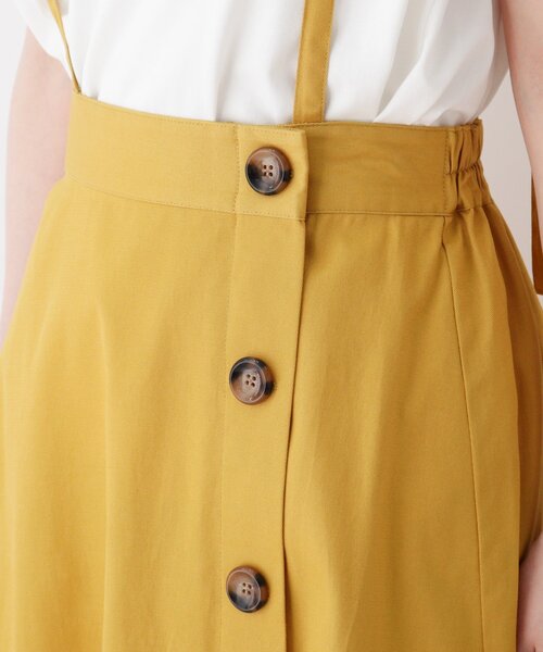 Cutie Blonde（キューティーブロンド）の「◆【S-L】サス付きラップ風スカート（スカート・レディース・ベージュ/マスタード/カーキ・02/01/03）」の11枚目の写真