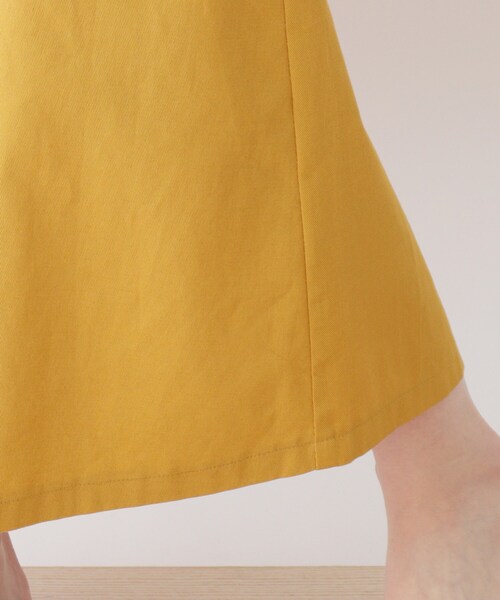 Cutie Blonde（キューティーブロンド）の「◆【S-L】サス付きラップ風スカート（スカート・レディース・ベージュ/マスタード/カーキ・02/01/03）」の18枚目の写真