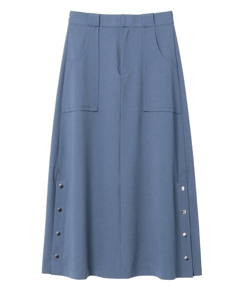 THE DAYZ TOKYO（ザデイズトーキョー）の「【THE DAYZ TOKYO】サイド釦スカート（スカート・レディース・ブラック/ブルー・SMALL/MEDIUM）」の12枚目の写真