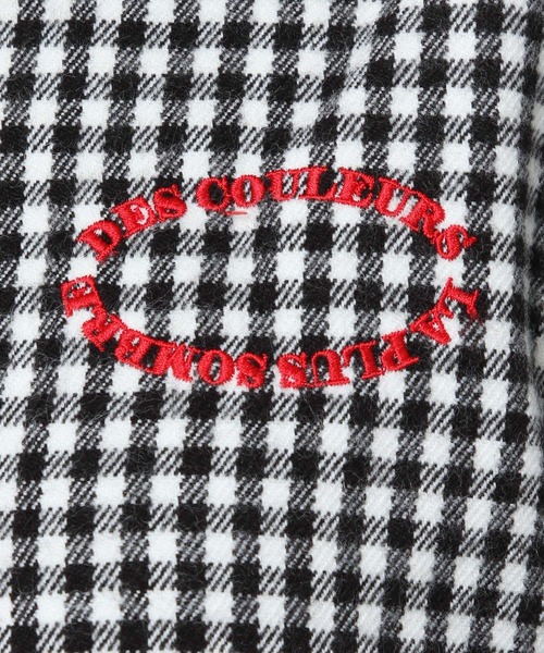 NOIR(ノワール)の「NOIR/ギンガムチェックシャツワンピース(ワンピース・レディース・ブラック・FREE)」の7枚目の写真