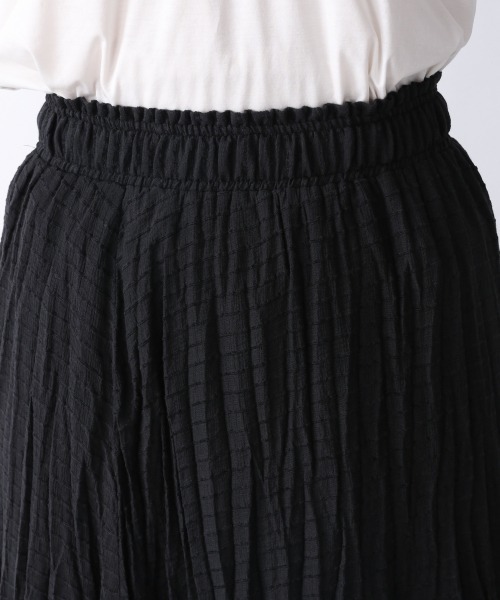 JEANASIS(ジーナシス)の「ハイウエストシャーリングロングスカート/951031(スカート・レディース・ホワイト/ブラック・FREE)」の11枚目の写真