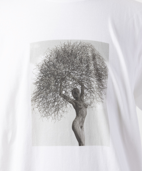 ABAHOUSE（アバハウス）の「【HerbRitts / ハーブ・リッツ】フォト Tシャツ（Tシャツ/カットソー・メンズ・ホワイト系その他3/ホワイト/ホワイト系その他/ホワイト系その他2・44/46/48/50）」の15枚目の写真