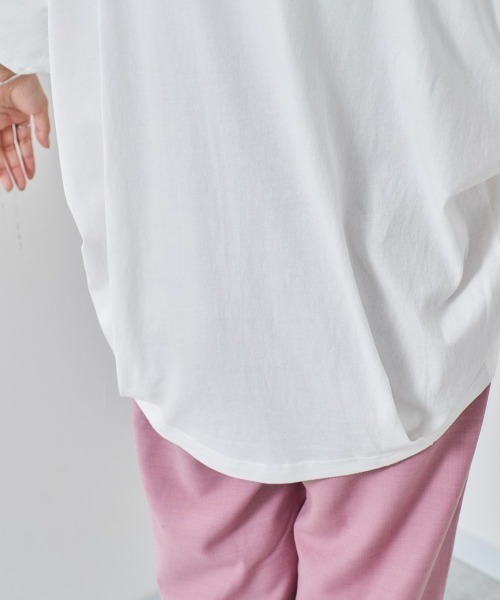 cepo(セポ)の「ネオンカラー カレッジロゴTee(Tシャツ/カットソー・レディース・オフホワイト/グリーン/ブラック/ブルー・M)」の10枚目の写真
