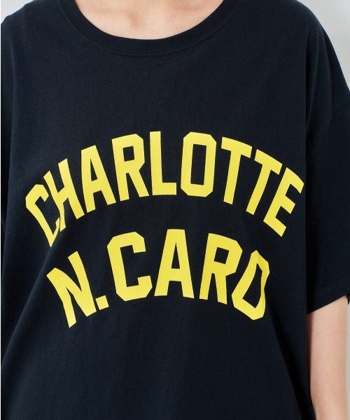 cepo(セポ)の「ネオンカラー カレッジロゴTee(Tシャツ/カットソー・レディース・オフホワイト/グリーン/ブラック/ブルー・M)」の15枚目の写真