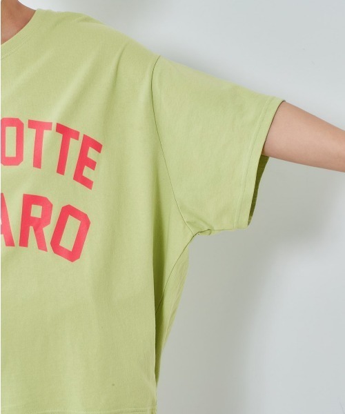 cepo(セポ)の「ネオンカラー カレッジロゴTee(Tシャツ/カットソー・レディース・オフホワイト/グリーン/ブラック/ブルー・M)」の22枚目の写真