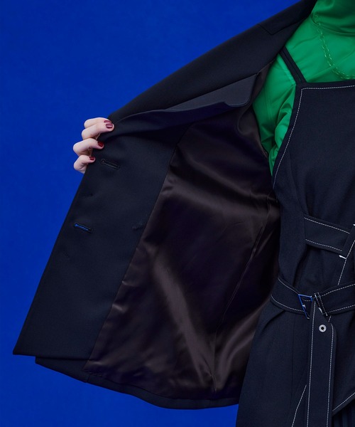 UNITED TOKYO(ユナイテッドトウキョウ)の「ウェーブカッティングジャケット(テーラードジャケット・レディース・ブラック/ベージュ/ブラウン・FREE)」の13枚目の写真