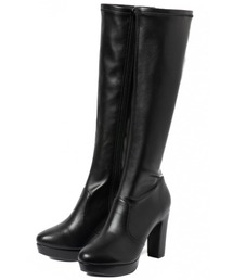 【REZOY】ストーム付きストレッチロングブーツ