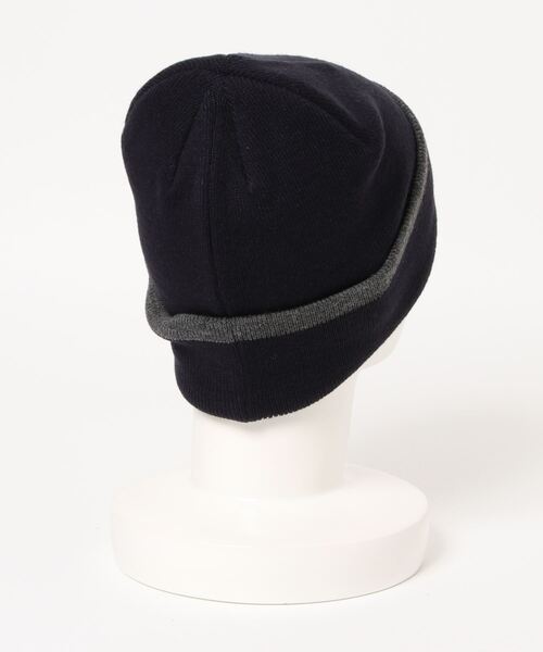 FIRST DOWN（ファーストダウン）の「【FIRSTDOWN】FD EXG LINE KNIT WATCH（ニットキャップ/ビーニー・メンズ・ブラック/グレー/ベージュ/ネイビー・57~59cm）」の5枚目の写真
