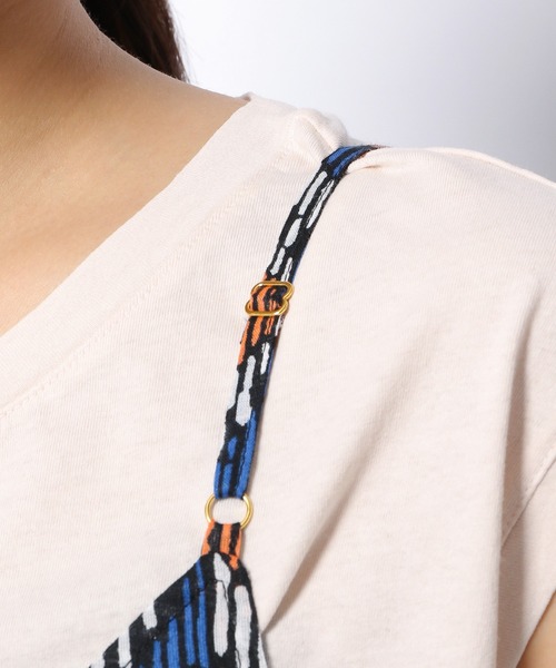 LAKOLE（ラコレ）の「コットンボイルエスニックワンピース / 952937（ワンピース・レディース・ブラウン/イエロー/ブルー・SMALL/MEDIUM）」の20枚目の写真