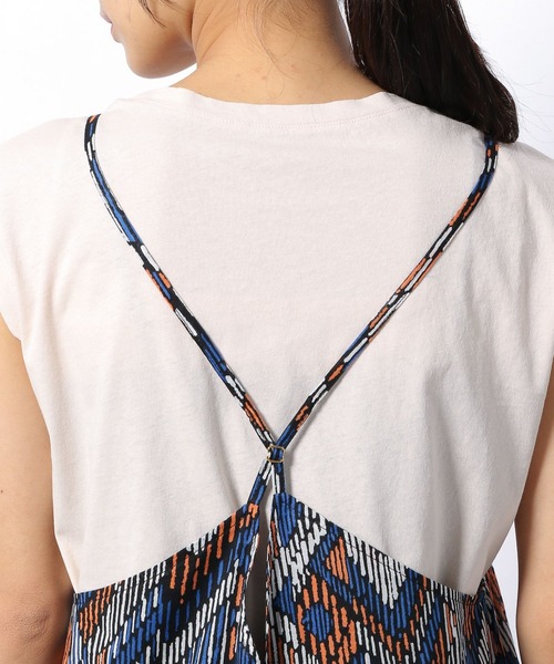 LAKOLE（ラコレ）の「コットンボイルエスニックワンピース / 952937（ワンピース・レディース・ブラウン/イエロー/ブルー・SMALL/MEDIUM）」の21枚目の写真