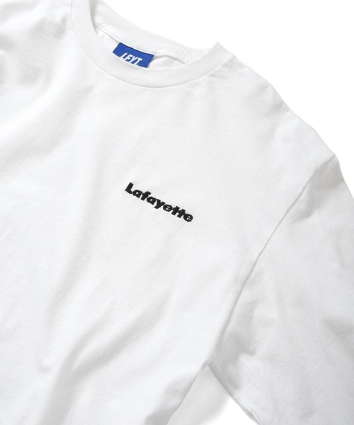 Lafayette（ラファイエット）の「LFYT ラファイエット [Lafayette] - コロネーション グラフィック ロングスリーブ 長袖 Tシャツ [THE CORONATION L/S TEE]（Tシャツ/カットソー・メンズ・グリーン系その他/ブラック/ホワイト・XL/S/M/L/XXL）」の4枚目の写真