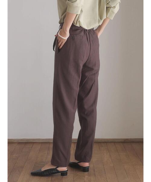 セール】センタープレスベルト付きパンツ（その他パンツ