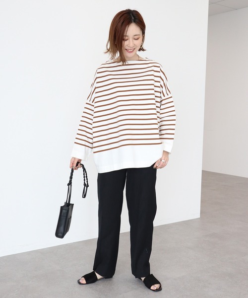 AMERICAN HOLIC（アメリカンホリック）の「センタープレスベルト付きパンツ（その他パンツ・レディース・ブラック/ブラウン・S/M/L）」の15枚目の写真