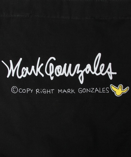 Mark Gonzales（マーク・ゴンザレス）の「ゴンバト キャンバス ショルダートートバッグ / トートバッグ / ショルダーバッグ（トートバッグ・メンズ・ホワイト/ブラック/ブラック系その他/ホワイト系その他・FREE）」の13枚目の写真