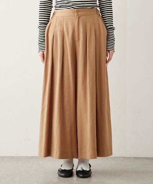 PUAL CE CIN（ピュアルセシン）の「【Du noir】ワイドパンツ（その他パンツ・レディース・ブラウン/グレー・FREE）」の17枚目の写真