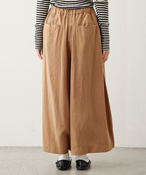 PUAL CE CIN（ピュアルセシン）の「【Du noir】ワイドパンツ（その他パンツ・レディース・ブラウン/グレー・FREE）」の5枚目の写真