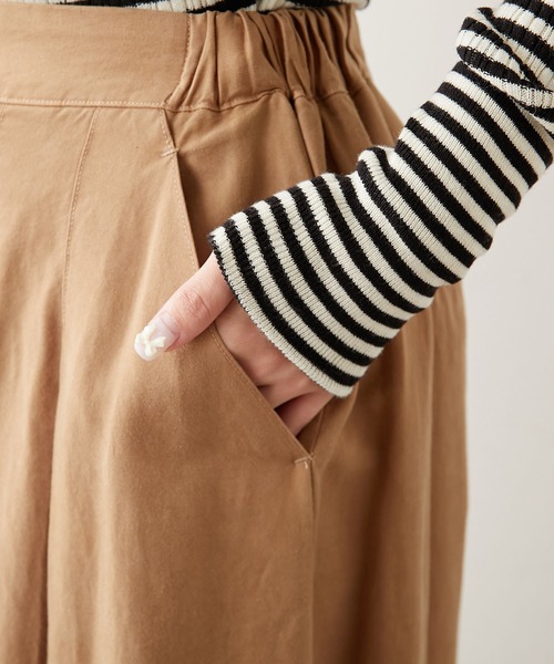 PUAL CE CIN（ピュアルセシン）の「【Du noir】ワイドパンツ（その他パンツ・レディース・ブラウン/グレー・FREE）」の11枚目の写真