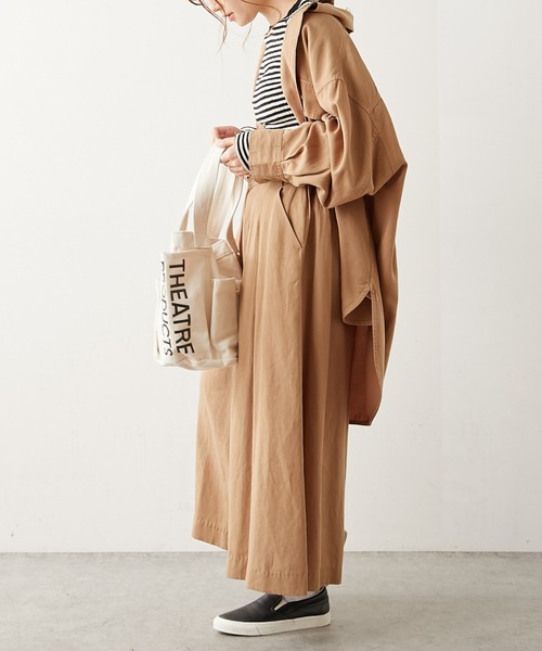 PUAL CE CIN（ピュアルセシン）の「【Du noir】ワイドパンツ（その他パンツ・レディース・ブラウン/グレー・FREE）」の19枚目の写真