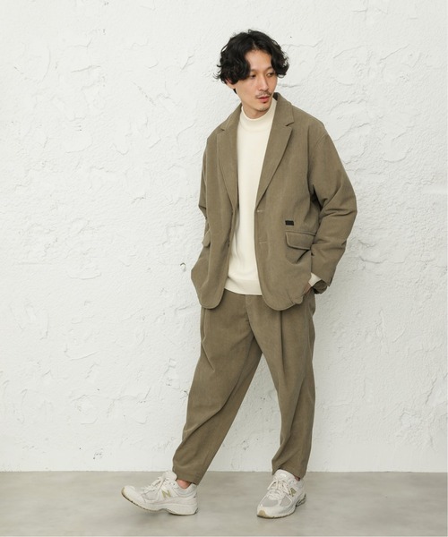 JOURNAL STANDARD relume(ジャーナルスタンダード レリューム)の「【TANK/タンク】コーデュロイ タックパンツ(その他パンツ・メンズ・ブラック/カーキ・L/M)」の5枚目の写真