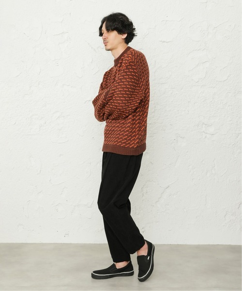 JOURNAL STANDARD relume(ジャーナルスタンダード レリューム)の「【TANK/タンク】コーデュロイ タックパンツ(その他パンツ・メンズ・ブラック/カーキ・L/M)」の6枚目の写真