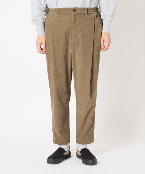 JOURNAL STANDARD relume(ジャーナルスタンダード レリューム)の「【TANK/タンク】コーデュロイ タックパンツ(その他パンツ・メンズ・ブラック/カーキ・L/M)」の10枚目の写真