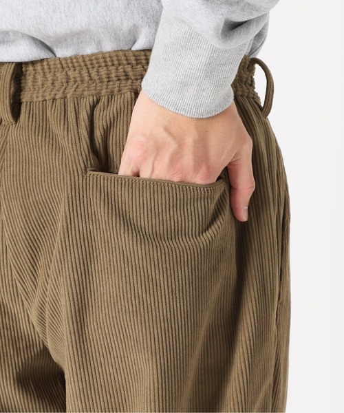 JOURNAL STANDARD relume(ジャーナルスタンダード レリューム)の「【TANK/タンク】コーデュロイ タックパンツ(その他パンツ・メンズ・ブラック/カーキ・L/M)」の14枚目の写真