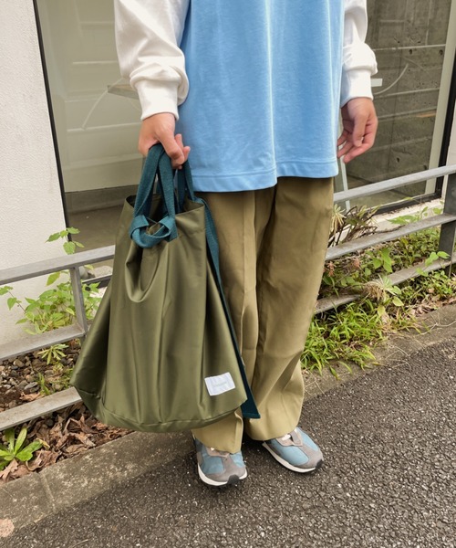 SENSION（センション）の「2way military bag（トートバッグ・メンズ・カーキ/オレンジ・FREE）」の10枚目の写真