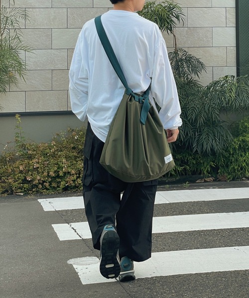 SENSION（センション）の「2way military bag（トートバッグ・メンズ・カーキ/オレンジ・FREE）」の4枚目の写真