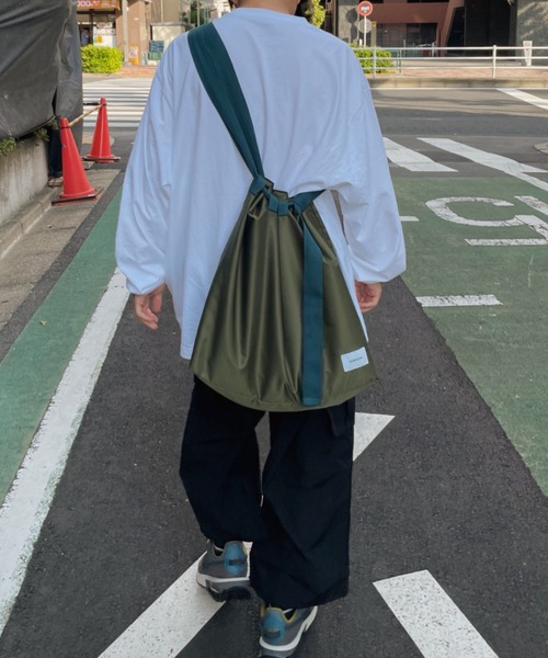 SENSION（センション）の「2way military bag（トートバッグ・メンズ・カーキ/オレンジ・FREE）」の5枚目の写真