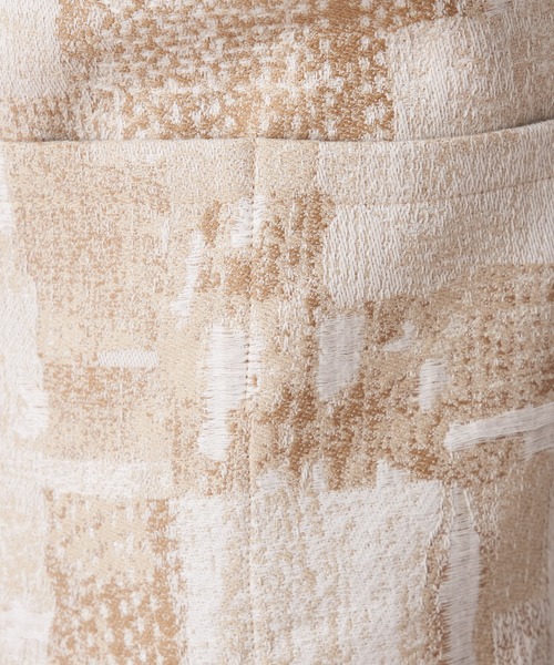 BEARDSLEY（ビアズリー）の「ジャガードデニムBAG（トートバッグ・レディース・ベージュ/インディゴブルー・FREE）」の6枚目の写真