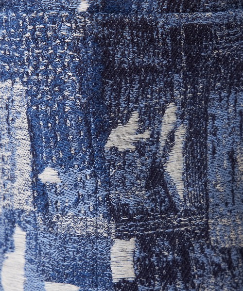 BEARDSLEY（ビアズリー）の「ジャガードデニムBAG（トートバッグ・レディース・ベージュ/インディゴブルー・FREE）」の12枚目の写真