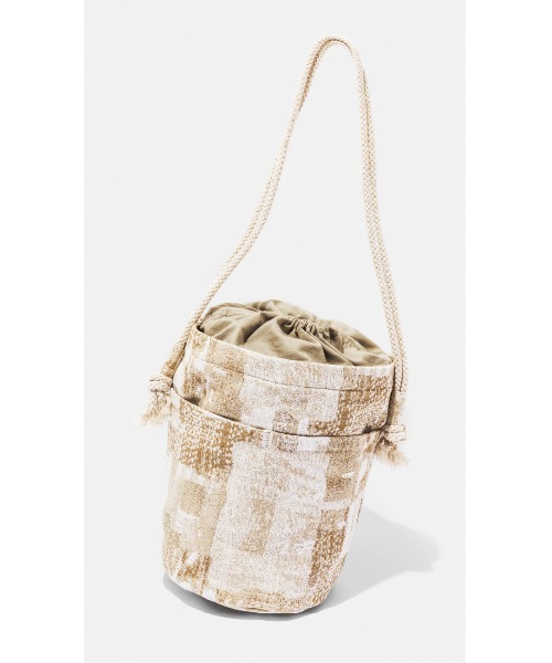 BEARDSLEY（ビアズリー）の「ジャガードデニムBAG（トートバッグ・レディース・ベージュ/インディゴブルー・FREE）」の18枚目の写真