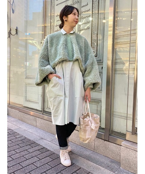 BEARDSLEY（ビアズリー）の「ジャガードデニムBAG（トートバッグ・レディース・ベージュ/インディゴブルー・FREE）」の16枚目の写真