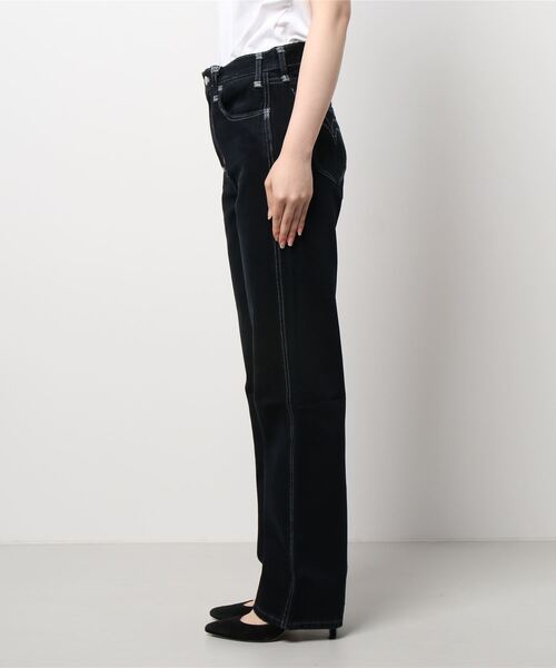 Levi's（リーバイス）の「LEVI'S LOOSE STRAIGHT A0163-0001（デニムパンツ・レディース・インディゴブルー・25inch/26inch/27inch）」の4枚目の写真